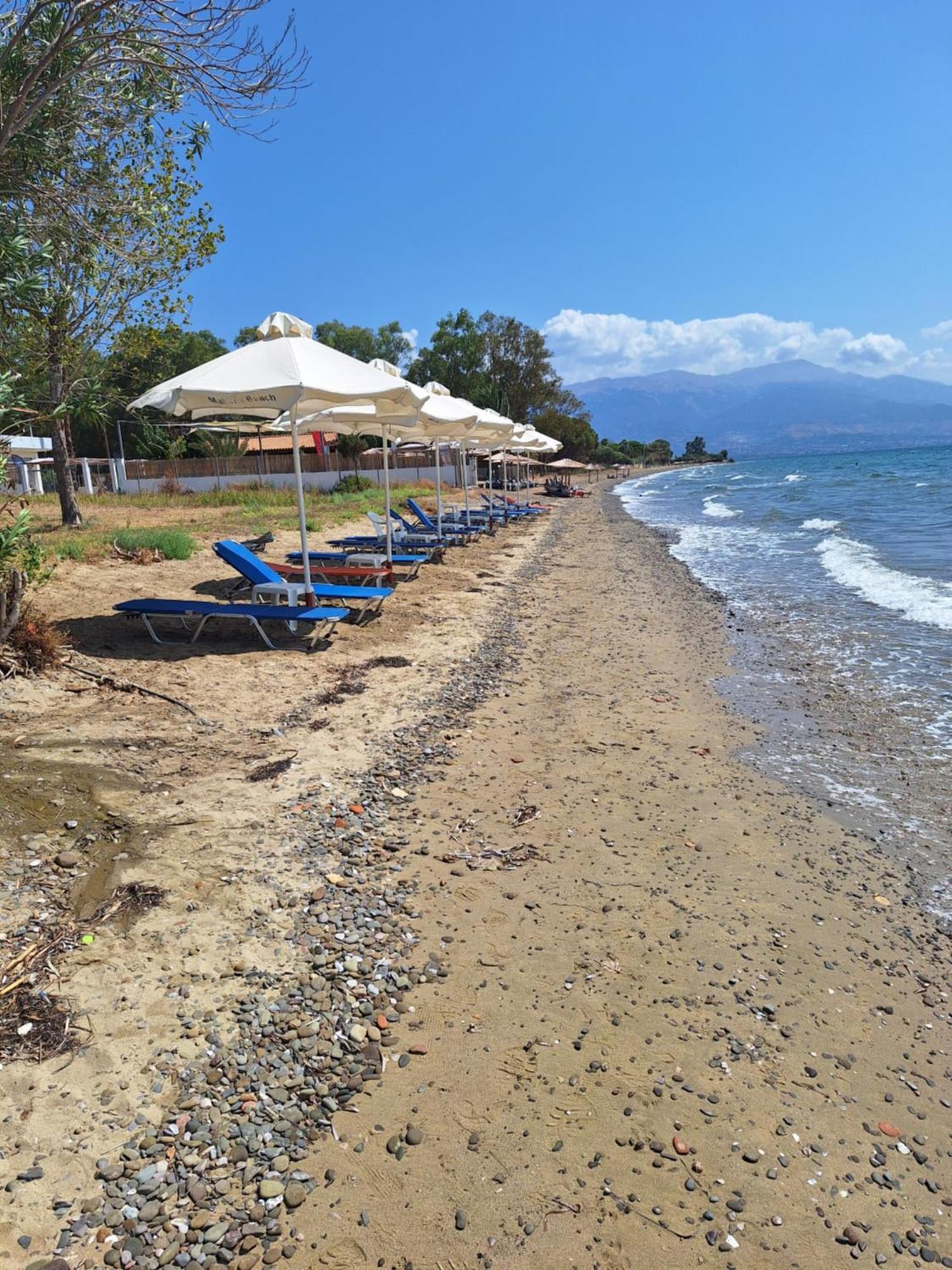 Makinia Beach Nafpaktos Exterior foto